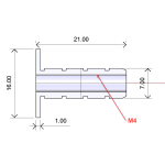PUH-BUTT PRO System 20 mm.