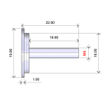 PUH-BUTT PRO System 20 mm.