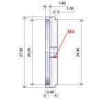 Балансир 27 мм.