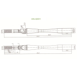 Кастингова карбонова рукоятка - Q001