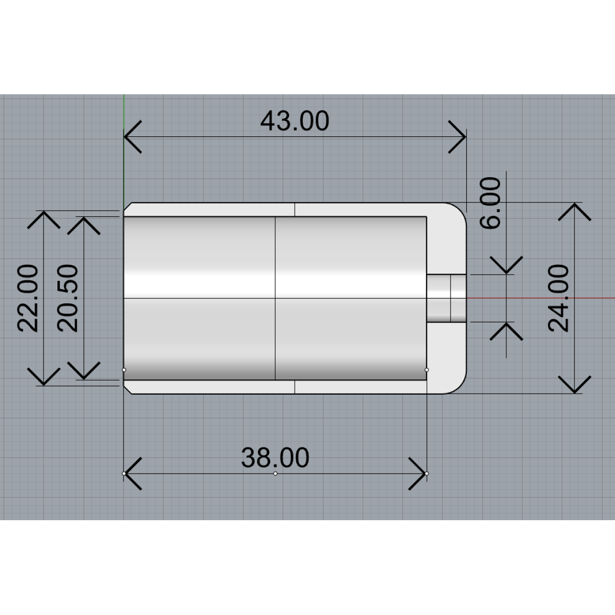 Грип з EVA для гайки KDPS16 - PUHRODS EF-KDPS16-"Циліндр"