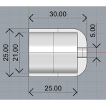 Грип з EVA для гайки KSK16-"Куля"