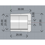 Грип з EVA для гайки KSK16-"Рюмка"