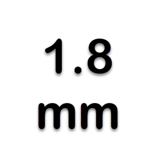 1.8 mm.