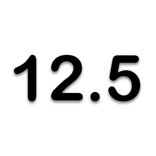 12.5 mm.