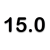 15 mm.