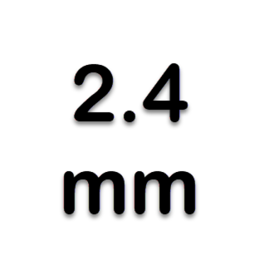 2.4 mm.