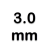 3.0 mm.