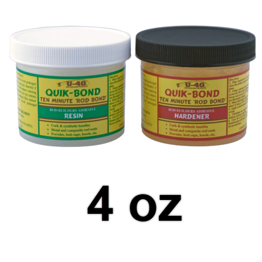 U-40 Quik Bond 4 oz - 10-ти хвилинний клей для рукояток