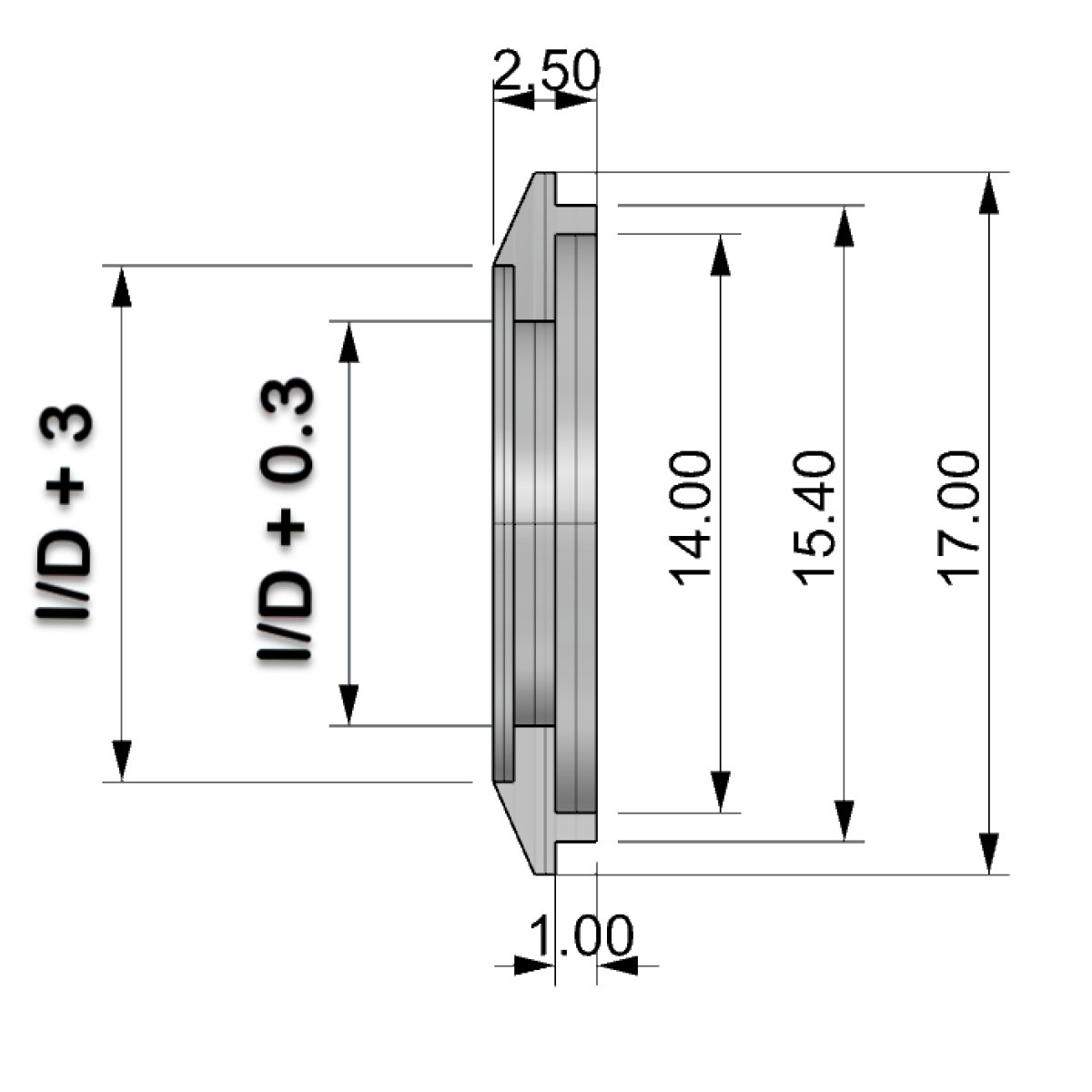 PUHRODS D-16 EX - Декоративний видинг чек