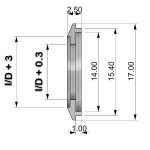 PUHRODS D-16 EX - Декоративний видинг чек