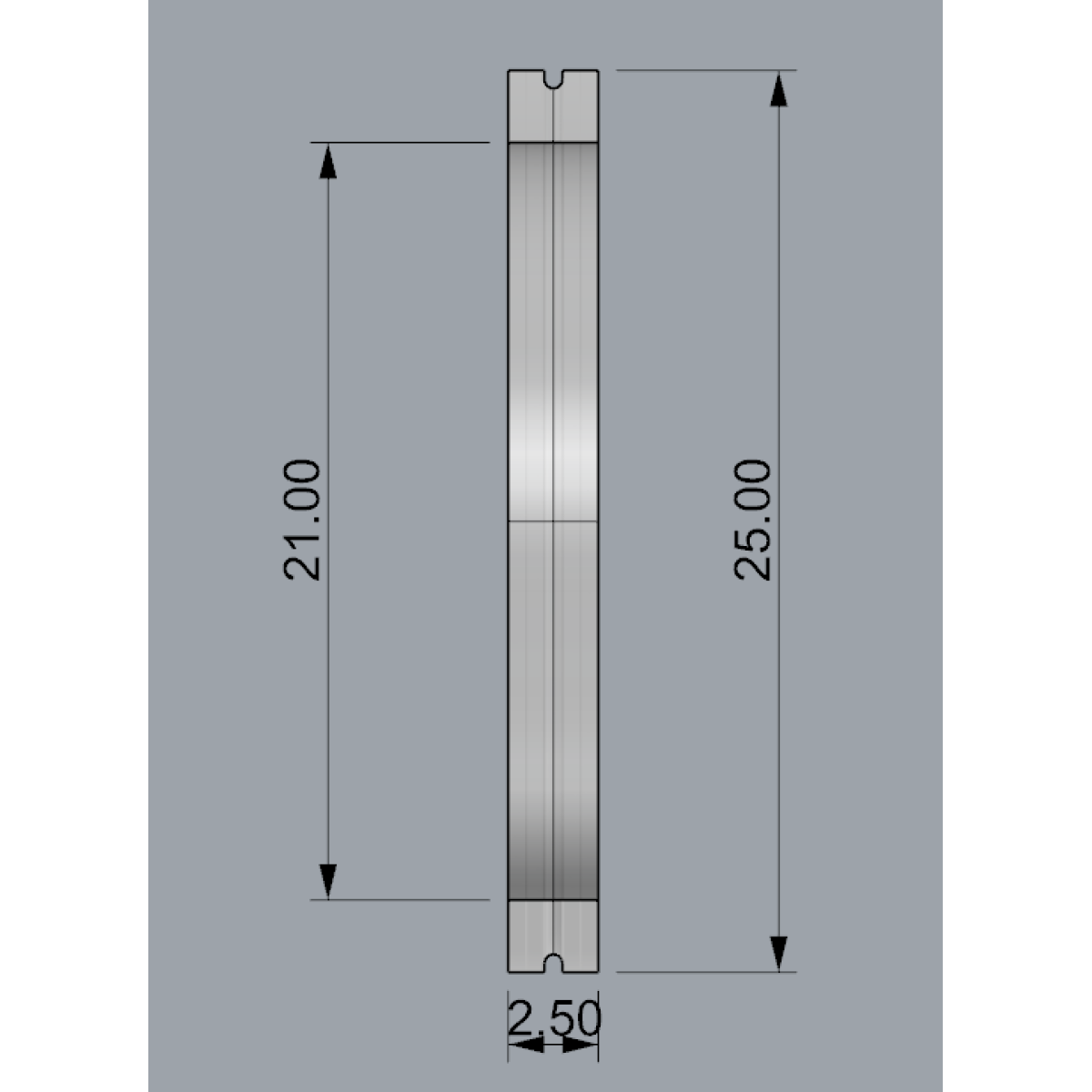 Trim SKS16-N - Декоративний трим для оформлення гайки KSKS16