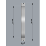 Trim SKS16-N - Декоративний трим для оформлення гайки KSKS16