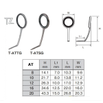 FUJI SIC T-ATSG 16 - титанові кільця