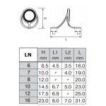 FUJI SIC T-LNSG 16 - титанові кільця