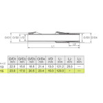 FUJI TCP-NVSSK15 - тримач котушки для спінінга