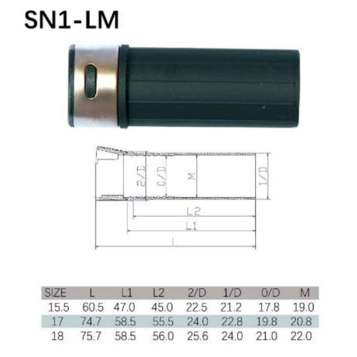 Гайка LM-17  We Bo