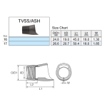 Гайка FUJI  тип TS/ASH