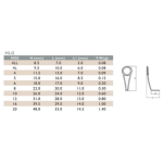 Ti-HLLSG-20 - Титанові матчеві кільця Sea Guide