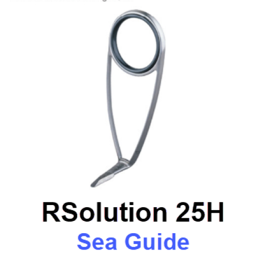 Ti-XOHRSG 25H Titanium! - Спінінгові кільця Sea Guide RSolution