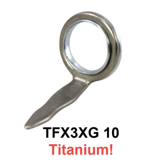 TFX3XG-10 титан! - Спінінгові кільця Pacific Bay MINIMA