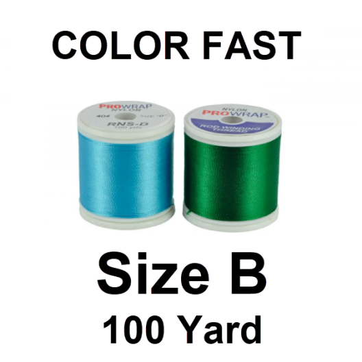 ProWarp Color Fast B 100 yard. Нитка для примотки колец