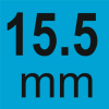 15.5 mm (2)