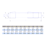 DPS-SN2 Black Glos GS - Тримач для спінінгової котушки