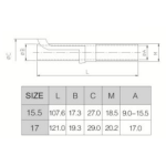 We Bo IPS-LM16 - Спінінговий котушкотримач