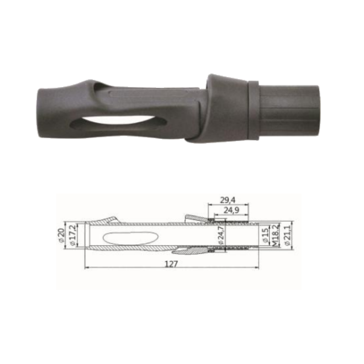 We Bo TVS-TK16 - Спінінговий катушкотримач