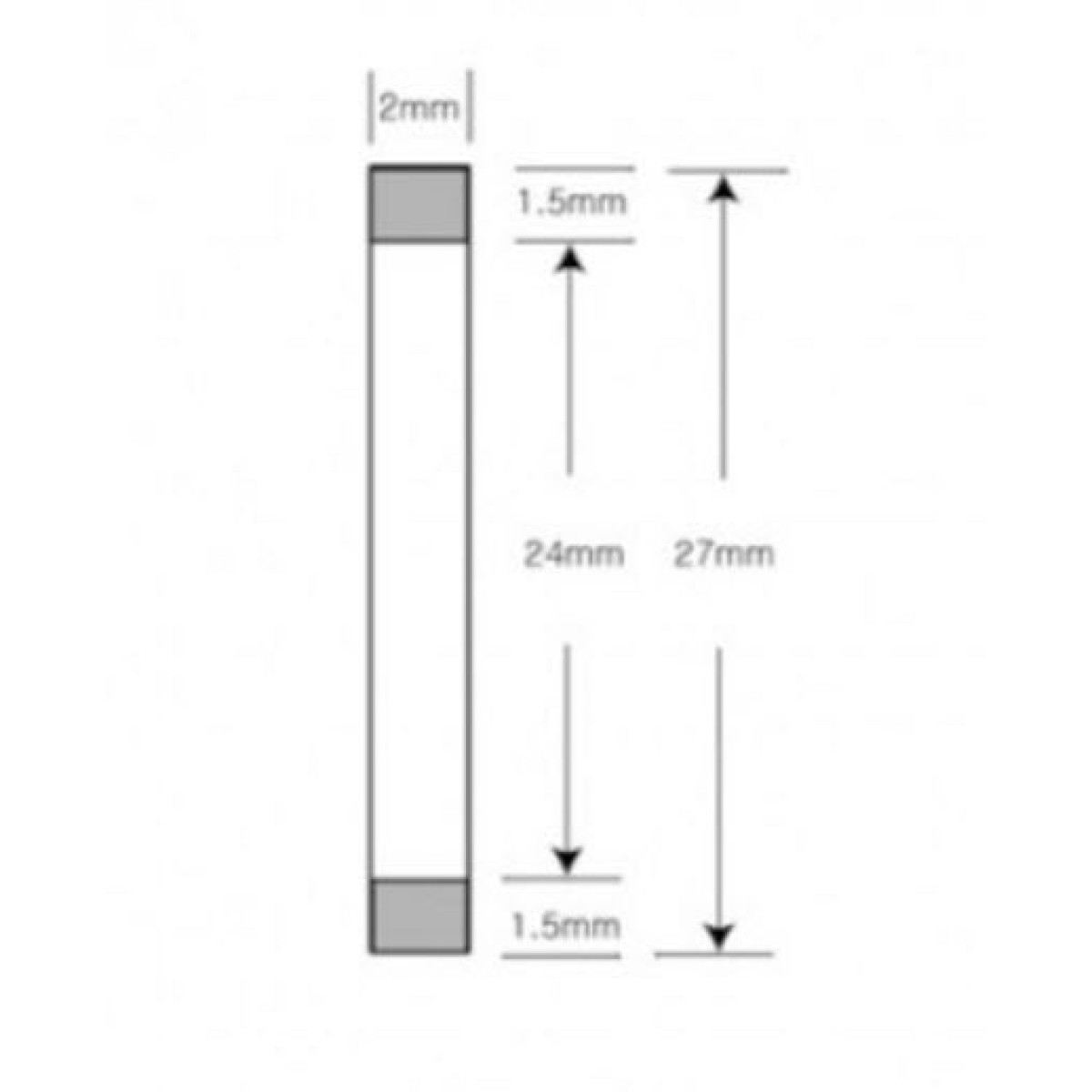 Кільце декоративне для оформлення рукоятки вудилища 27 мм.