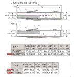 FUJI TVSTS Color  - Фарбований спінінговий котушкотримач