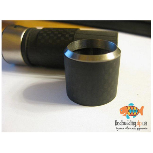Карбонова трубка 23 х 25 мм. для оформлення гайок KDPS17 & KSKSS16/ASH