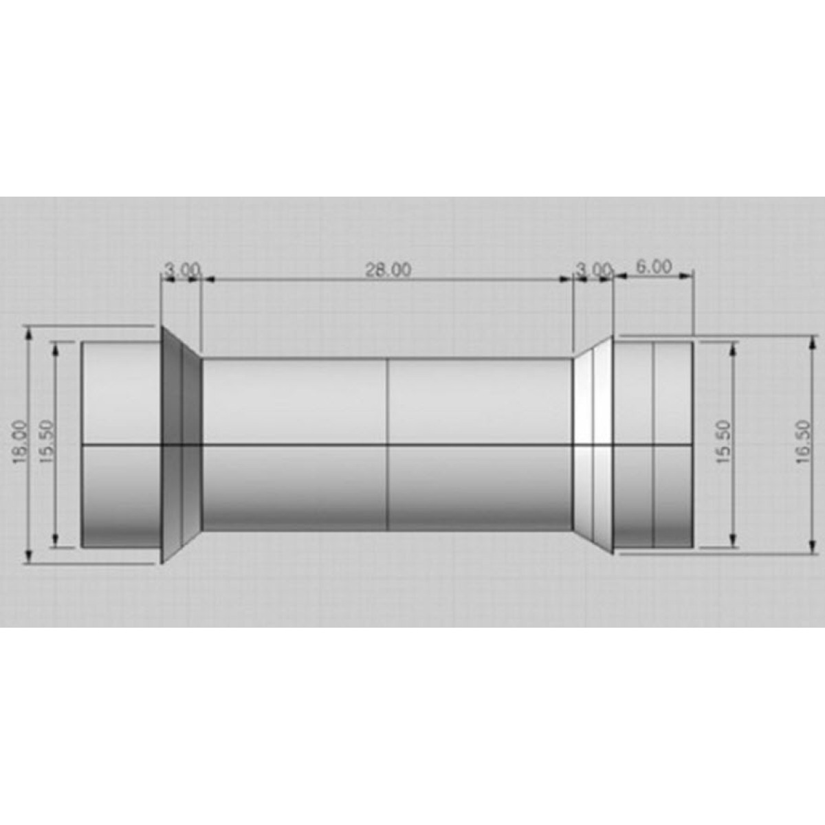 Декоративна вставка в котушкотримачі SKSS16 та SKM16 тип SK16-C
