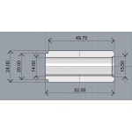 Feeder Butt Cap 24 mm під Stakan 15,5 mm