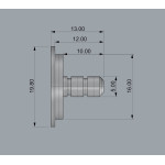 Баткап PUHBUT Universal 20 мм.