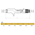 Sea Guide PBCСS-SL16 - Кастинговий катушкотримач