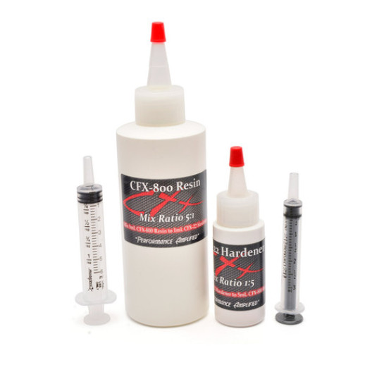 Спеціальний двокомпонентний клей CFX для виготовлення карбонових рукояток.