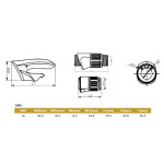 Sea Guide SMS 16 - Спінінговий катушкотримач