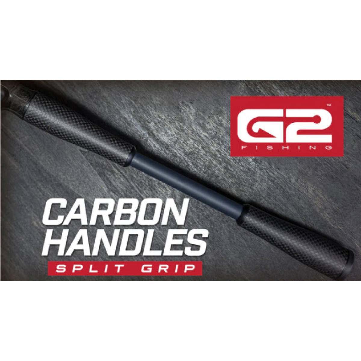 Набір карбонових грипів G2 для кастингових рукояток - 3К МАТ