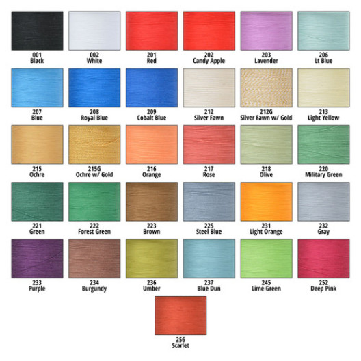 FishHawk - Шовкова нитка примотування кілець