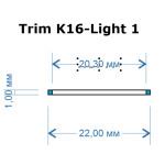 Trim KDPS16&17 TI Ligth