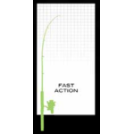 Justace HAL692 (2,10 m, 0,6 - 4,0 g) - Бланк для збирання вудки