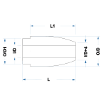 "Куля" TVS17 Форгрип для катушкотримача TVS17 з EVA