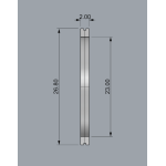 Trim SKS17-N - Декоративний трим для оформлення гайки KSKS17