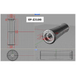 EF-ZJ100 mm - Кастинговий форегріп